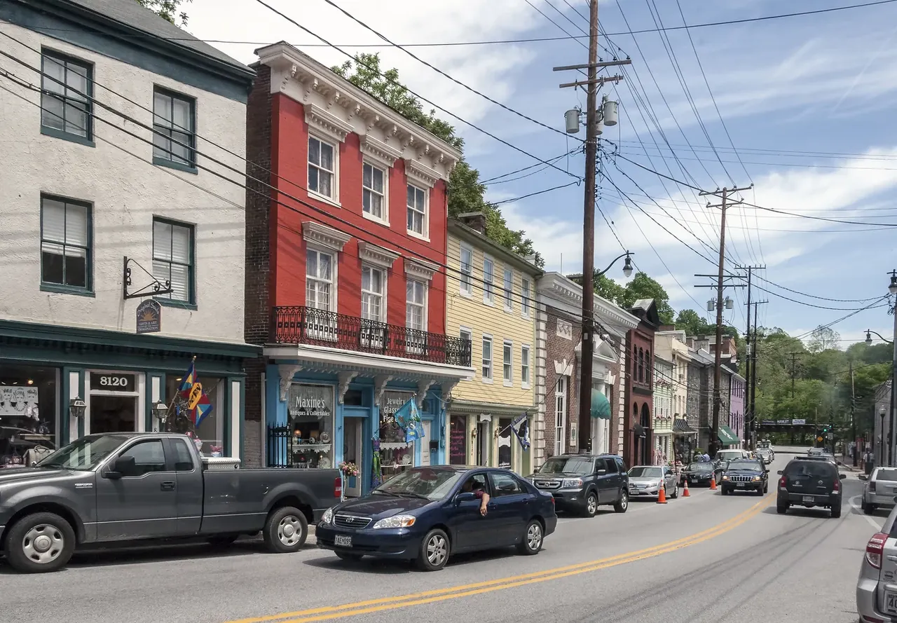 Main Street, Ellicott City · Howard County
